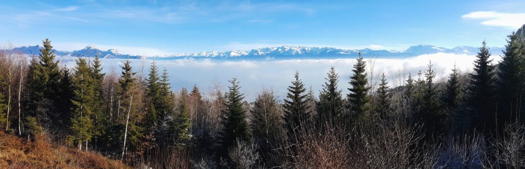 Grenoble mer de nuage